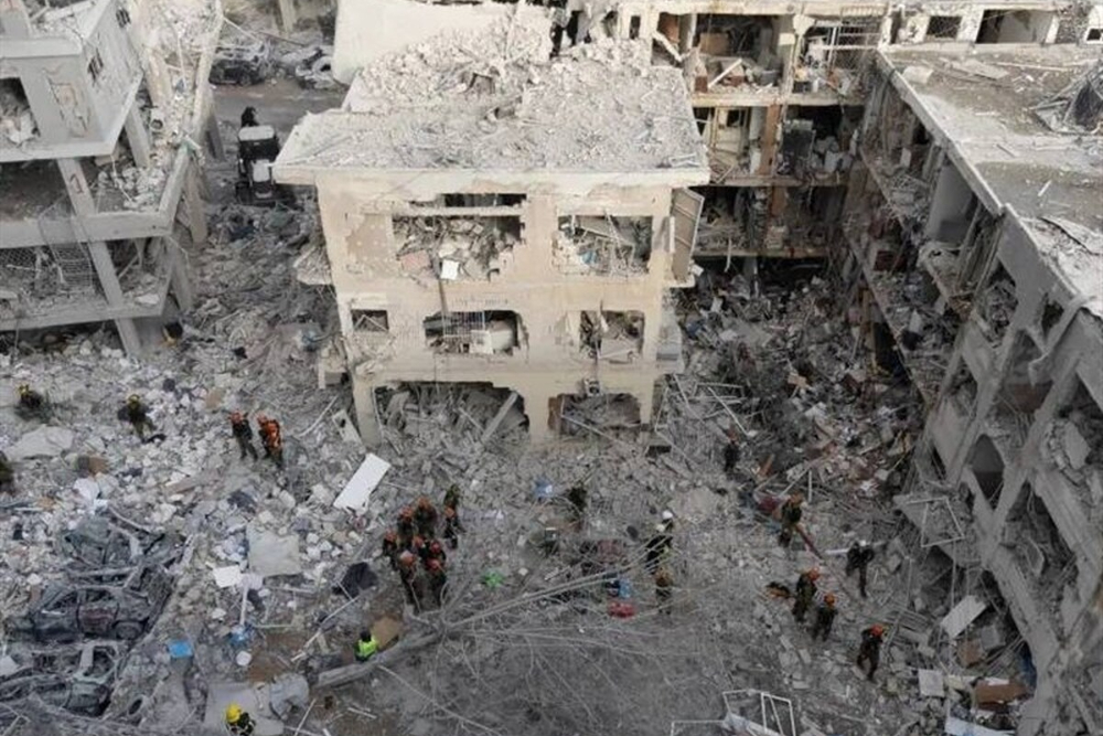 بازسازی ساختمان‌های تخریب‌شده در جنگ